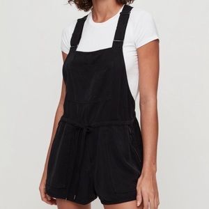 WILFRED ARITZIA black overalls romper | never worn